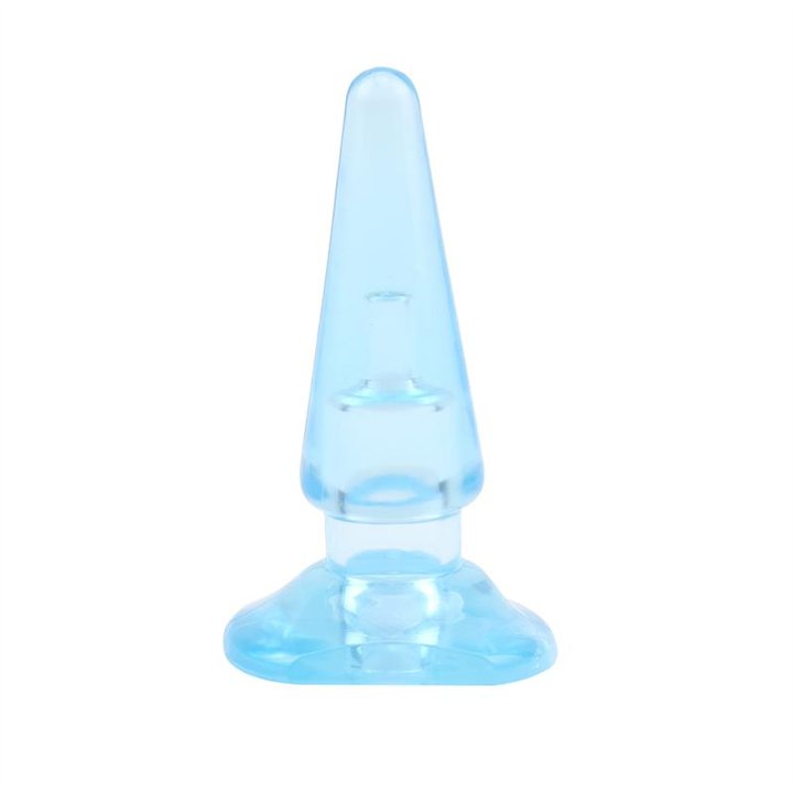SASSY Anal Plug-Blue 10,4 x 3,2cm - CN-331424162 - Teknashop Ltd