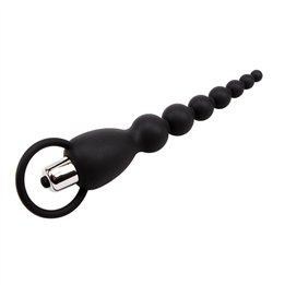 Anal Chain Elite Power 19.5 cm Silicone Black - CN-331404321 - Teknashop Ltd