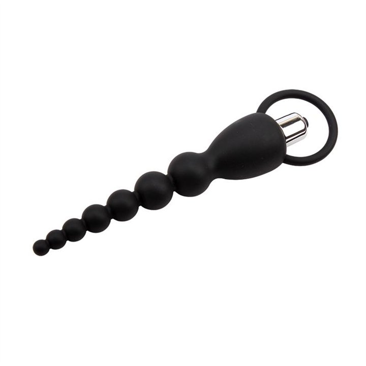 Anal Chain Elite Power 19.5 cm Silicone Black - CN-331404321 - Teknashop Ltd