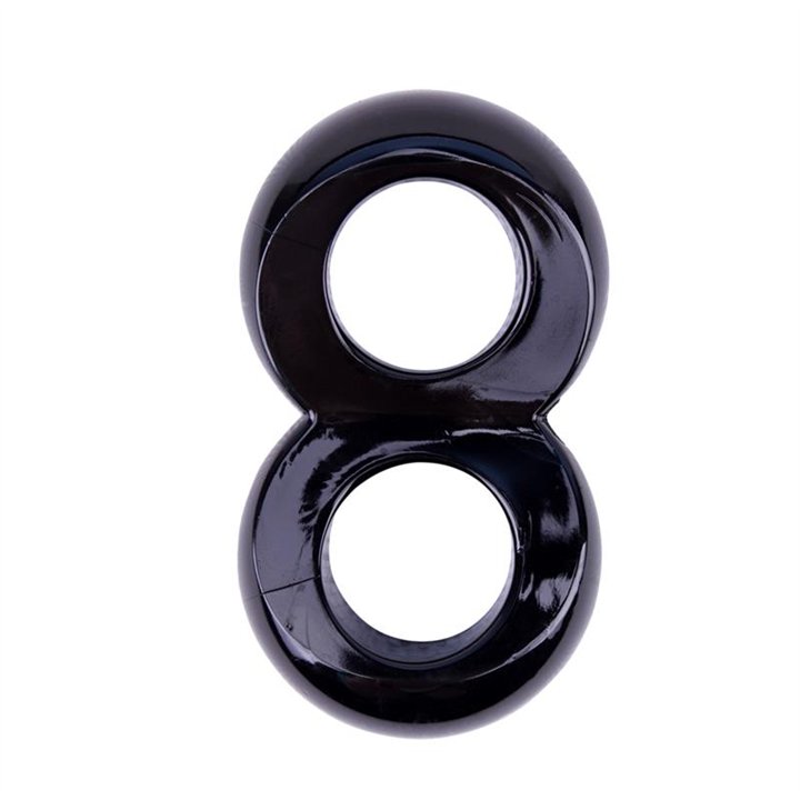 Duo Cock 8 Ball Ring-black - CN-100338180 - Teknashop Ltd