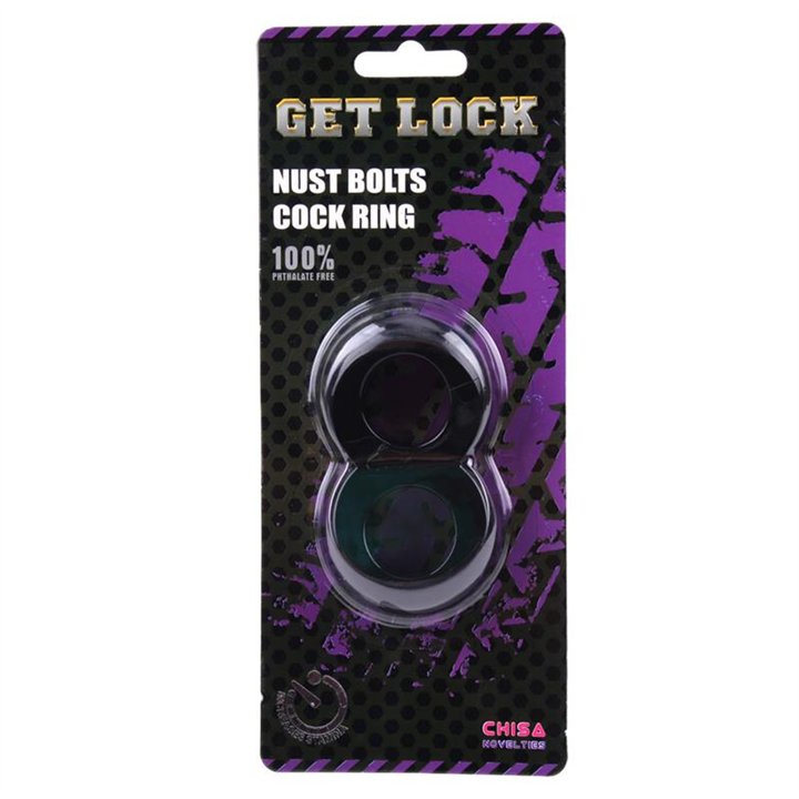 Duo Cock 8 Ball Ring-black - CN-100338180 - Teknashop Ltd