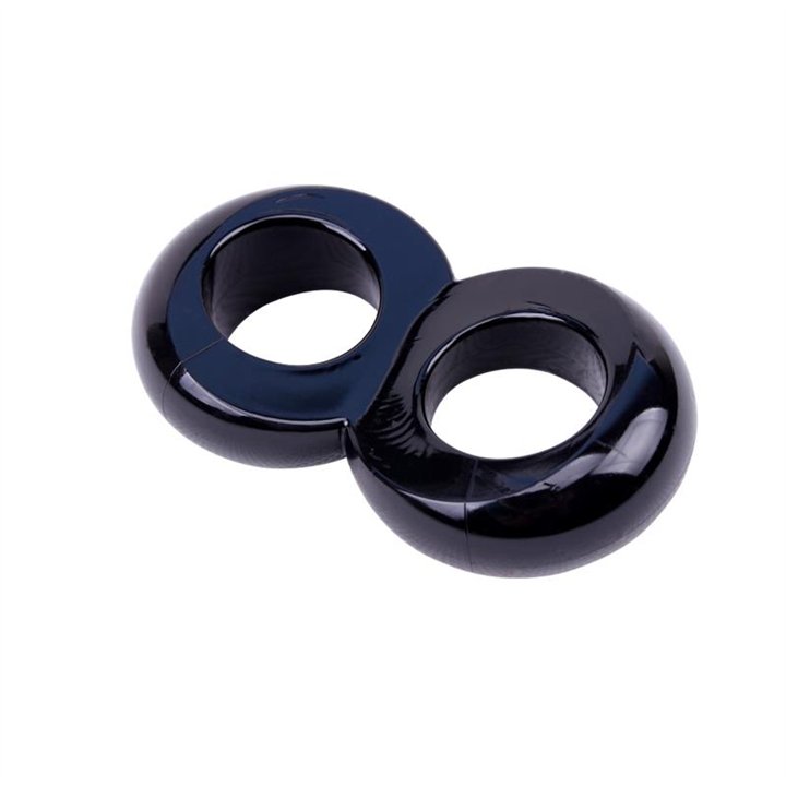 Duo Cock 8 Ball Ring-black - CN-100338180 - Teknashop Ltd