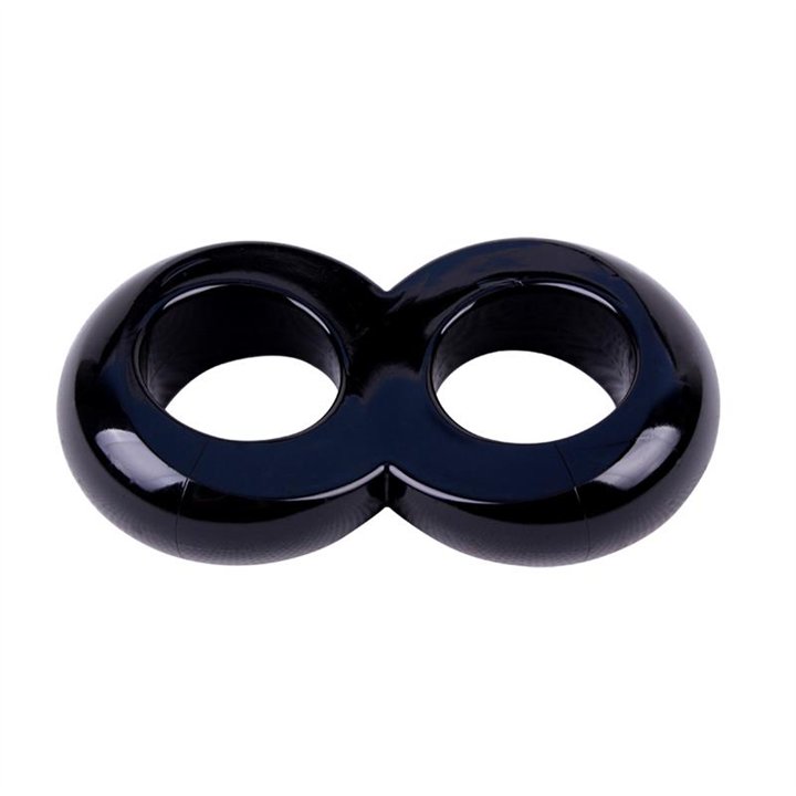 Duo Cock 8 Ball Ring-black - CN-100338180 - Teknashop Ltd