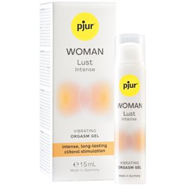 PJUR - WOMAN LUST INTENSE VIBRATING GEL FOR ORGASM 15 ML - D-237701 - Teknashop Ltd
