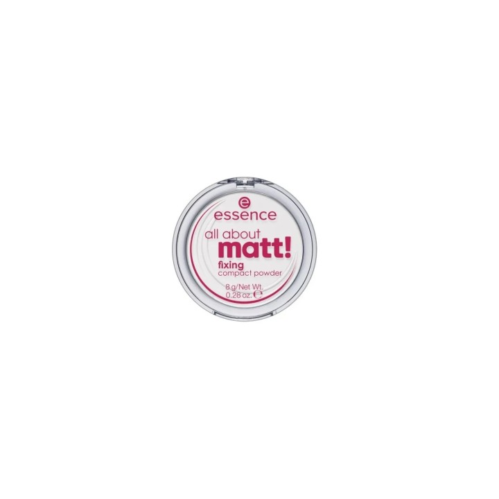 Essence Cosmetics All About Matt! Polvos Compactos Fijadores 8g - unisex - Teknashop Ltd