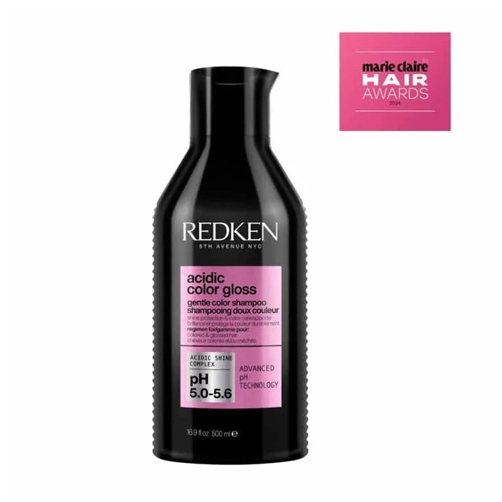 Redken Acidic Color Gloss Gentle Color Shampoo 500ml - unisex - Teknashop Ltd