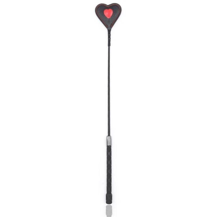Heart shaped riding crop 51 cm - 8436615000609 - Teknashop Ltd