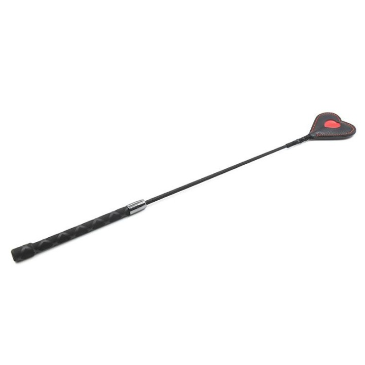 Heart shaped riding crop 51 cm - 8436615000609 - Teknashop Ltd