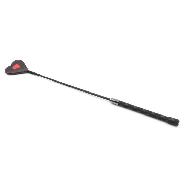 Heart shaped riding crop 51 cm - 8436615000609 - Teknashop Ltd