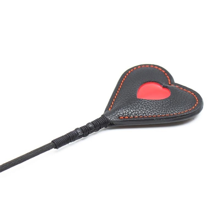 Heart shaped riding crop 51 cm - 8436615000609 - Teknashop Ltd