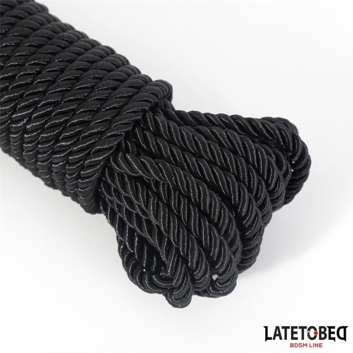 Bondage Rope 10m Black - 8436615006953 - Teknashop Ltd
