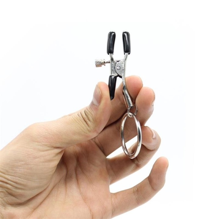 Nipple Clamp with O Ring Metal - 843658379475 - Teknashop Ltd