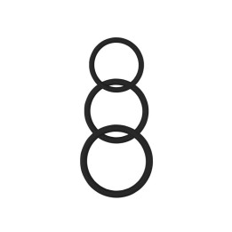 Magnum Force Cock Ring Silicone Black - CN-240301776 - Teknashop Ltd