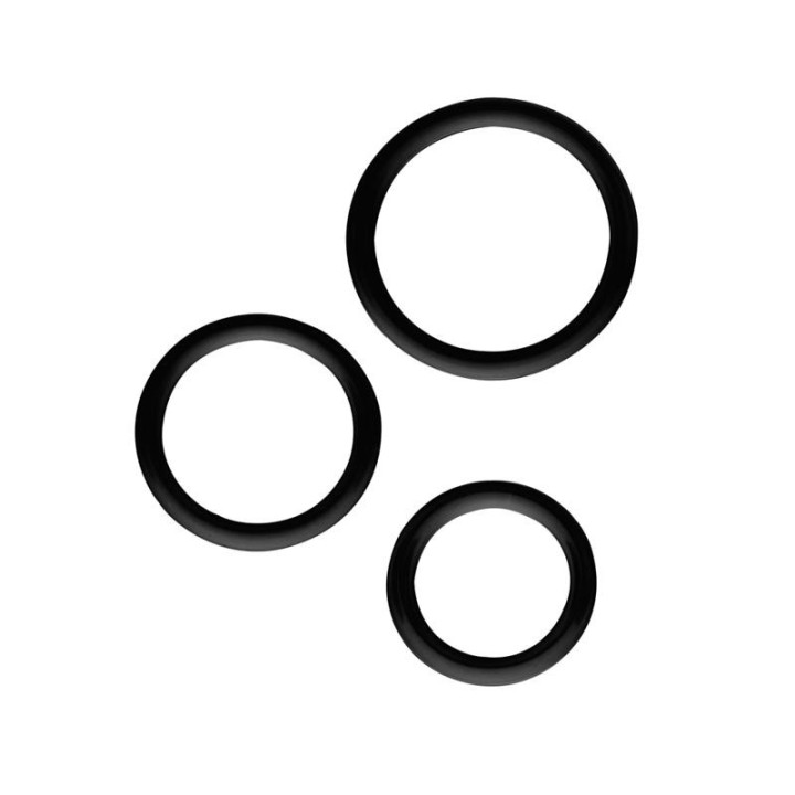 Magnum Force Cock Ring Silicone Black - CN-240301776 - Teknashop Ltd