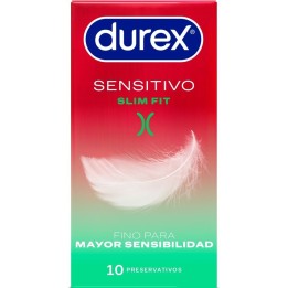 DUREX - SENSITIVO SLIM FIT 10 UNITS - D-231052 - Teknashop Ltd