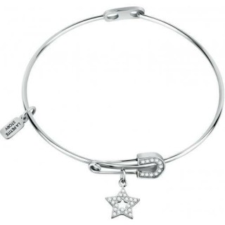 LA PETITE STORY BANG.SAFETY PIN SS+STAR OPN/ADJ - LPS05ARR55 - Teknashop Ltd