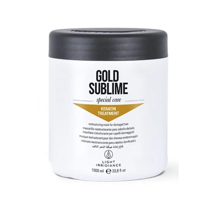 Light Irridiance Gold Sublime Keratin Treatment Mask 1000ml - unisex - Teknashop Ltd