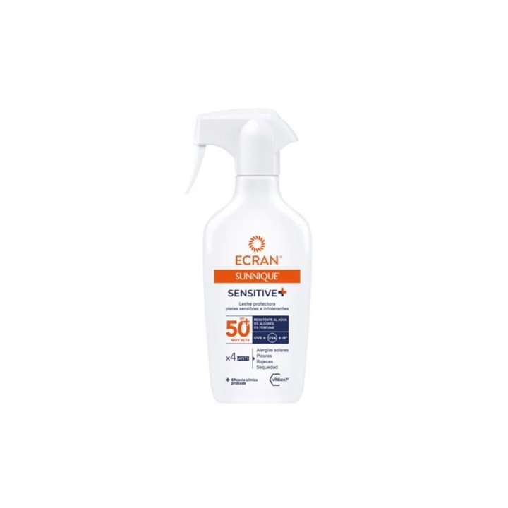 Ecran Sunnique Sensitive Pistola Spf50 270ml - unisex - Teknashop Ltd