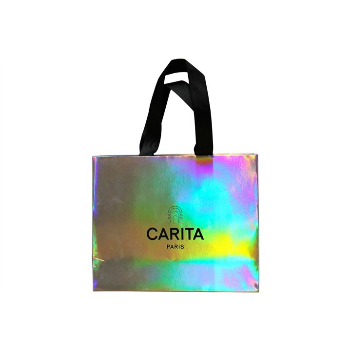 Carita Paris, Carita, GWP Cardboard Bag, Multicoloured, Medium - Teknashop Ltd