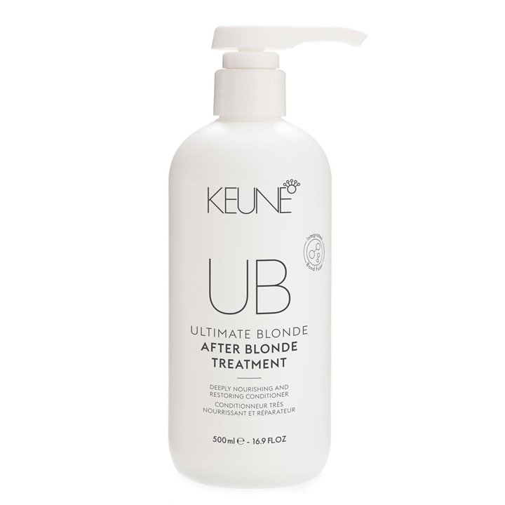 Keune, UB After Blonde, Hair Treatment Conditioner, For Nourishing, For Colour-Treated Hair, 500 ml - Teknashop Ltd