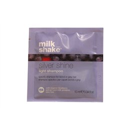 Milk Shake, Silver Shine Light, Sulfates-Free, Hair Shampoo, For Neutralisation Of Yellow Tones, 10 ml - Teknashop Ltd