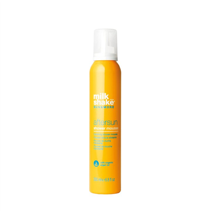 Milk Shake, Sun & More, Argan Oil, Hydrating, After-Sun Mousse, 200 ml - Teknashop Ltd