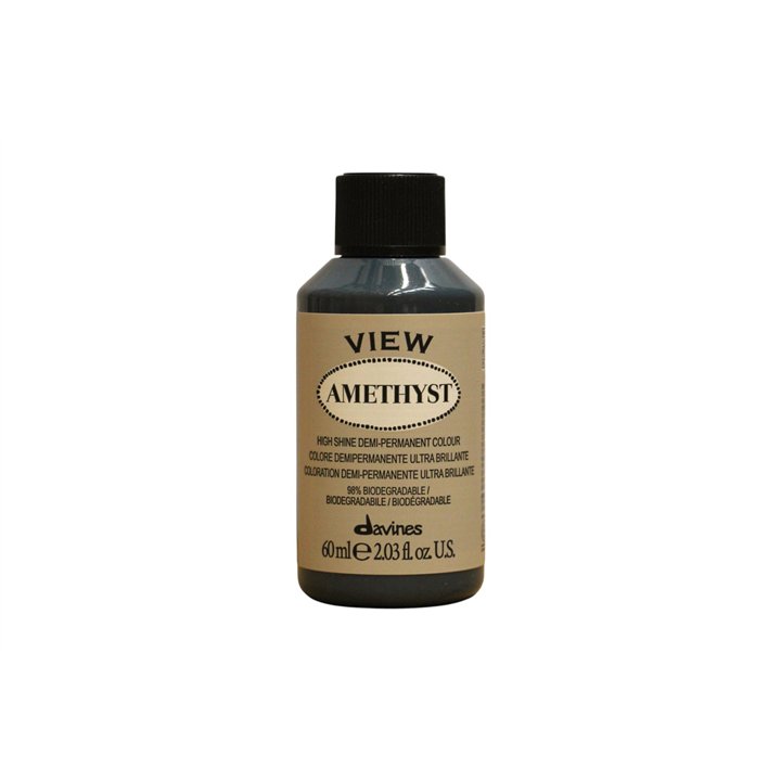 Davines, View, Demi-Permanent Hair Dye,  Violet, 60 ml - Teknashop Ltd
