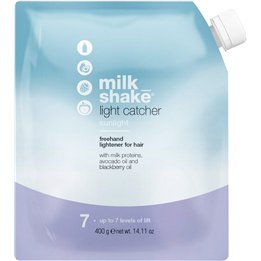 Milk Shake, Light Catcher, Up to 7 Levels of Lift, Hair Oxidant Powder, 400 g - Teknashop Ltd