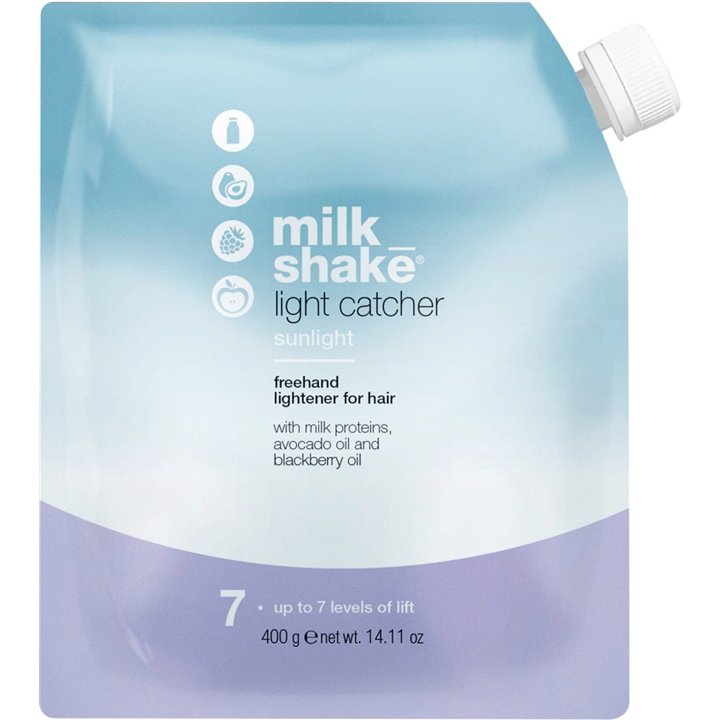 Milk Shake, Light Catcher, Up to 7 Levels of Lift, Hair Oxidant Powder, 400 g - Teknashop Ltd