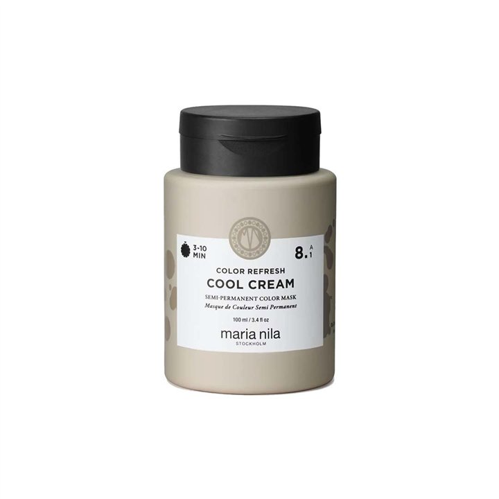 Maria Nila, Colour Refresh, Hair Colouring Cream Mask, Colour, 8.1 Cool Cream, 100 ml - Teknashop Ltd