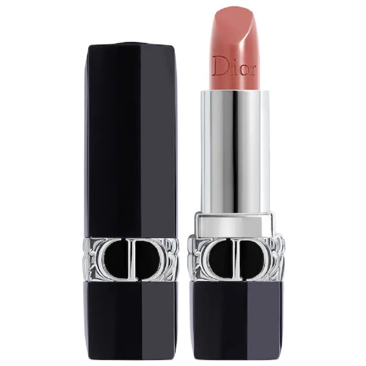 Christian Dior, Couture Colour Floral, Satin Finish, Cream Lipstick, 100, Nude Look, Refillable, 3.5 g - Teknashop Ltd