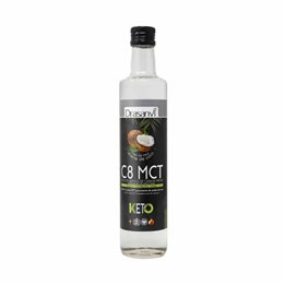 Keto Drasanvi MCT Pure Coconut Oil 100% C8 500ml - unisex - Teknashop Ltd