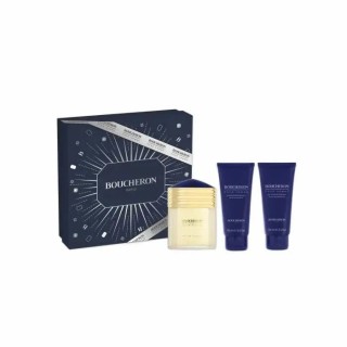 Boucheron Homme Eau De Parfum Spray 100ml Set 3 Pieces - unisex - Teknashop Ltd