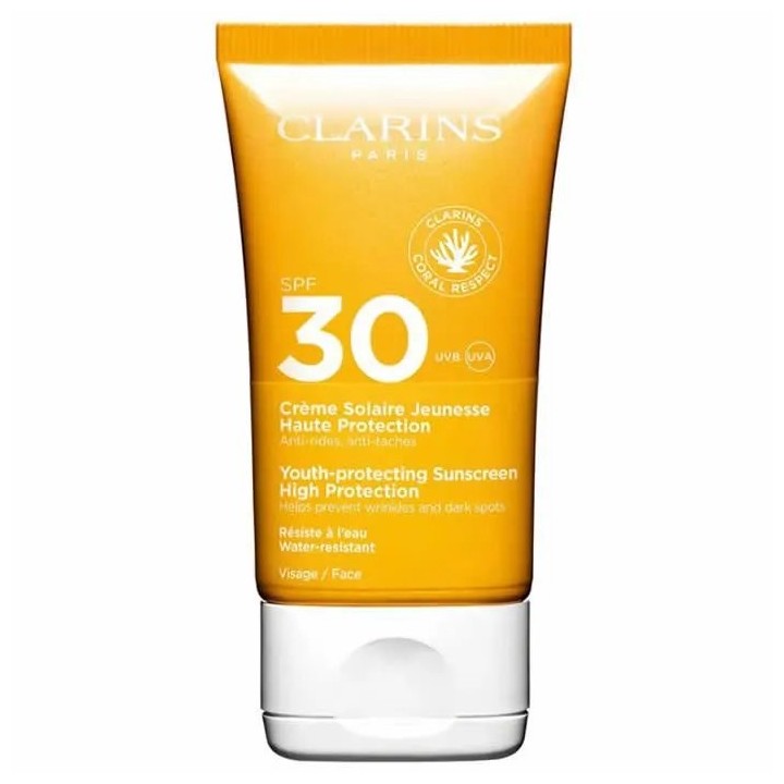 Clarins Youth Protecting Sunscreen High Protection Face Spf30 50ml - unisex - Teknashop Ltd