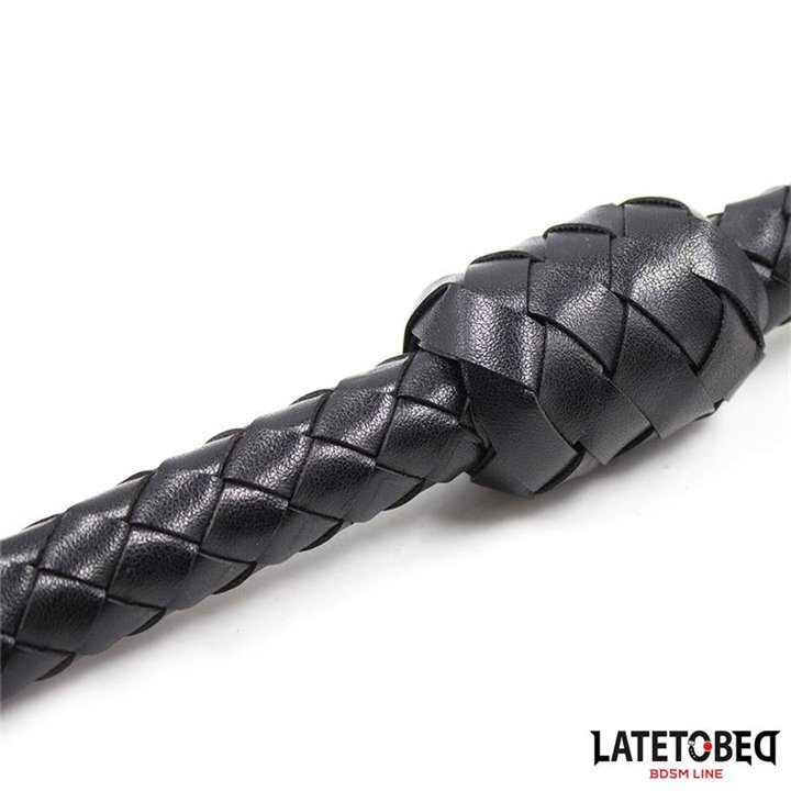Braided Whip Black 116cm - 8436615007134 - Teknashop Ltd
