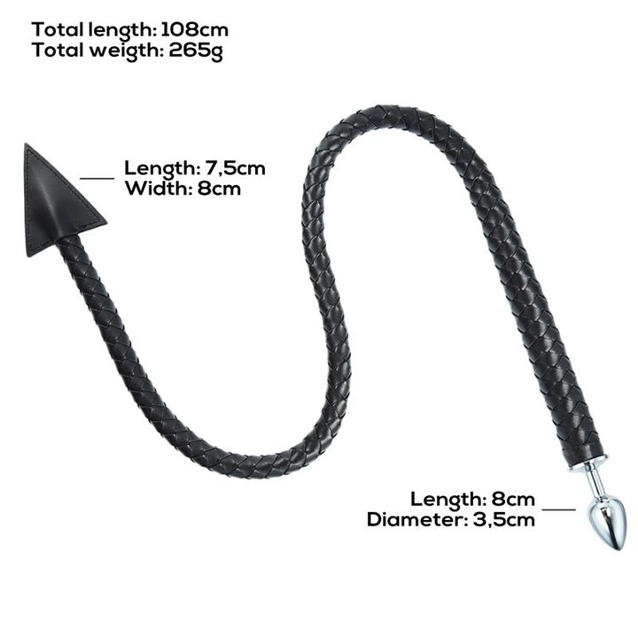 Weave Devil Tail Butt Plug - 8436615000180 - Teknashop Ltd
