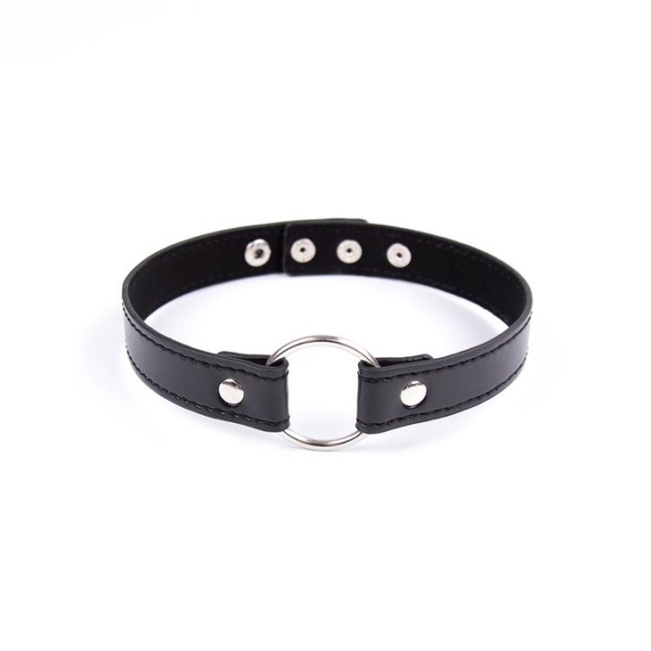 Collar with Hoop Adjustable 38,2 cm Black - 843658379378 - Teknashop Ltd