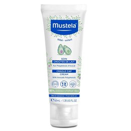 Mustela, Cradle Cap, Avocado, Anti-Milk Scales, Local Treatment Cream, For Scalp, 400 ml - Teknashop Ltd