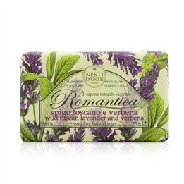 Nesti Dante, Romantica, Natural Ingredients, Anti-Oxidant, Wild Tuscan Lavender & Fulfillment, Scented Soap Bar, 250 g - Teknash
