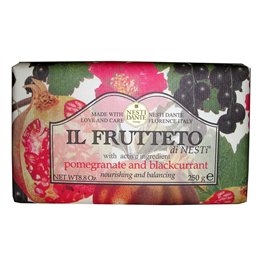 Nesti Dante, Il Frutteto, Pomegranate & Blackcurrant, Soothing, Soap Bar, 250 g - Teknashop Ltd