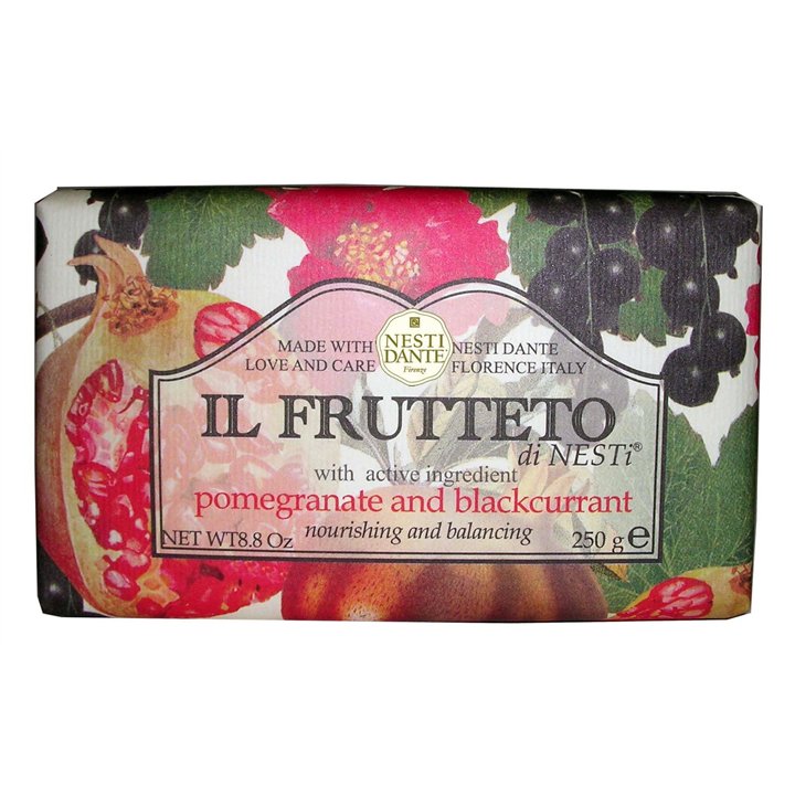 Nesti Dante, Il Frutteto, Pomegranate & Blackcurrant, Soothing, Soap Bar, 250 g - Teknashop Ltd