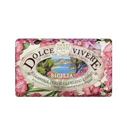 Nesti Dante, Dolce Vivere Sicilia, Pomegranate & Blackcurrant, Soothing, Soap Bar, 250 g - Teknashop Ltd