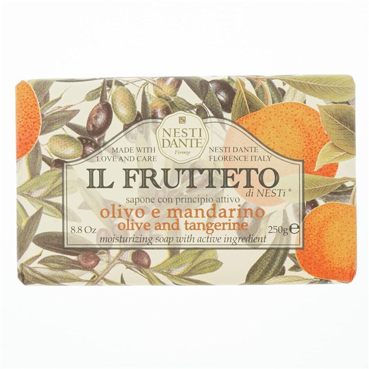 Nesti Dante, Il Frutteto, Olive & Tangerine, Soap Bar, 250 g - Teknashop Ltd