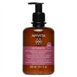 Apivita, Intimate Plus, Intimate Wash Gel, 300 ml - Teknashop Ltd