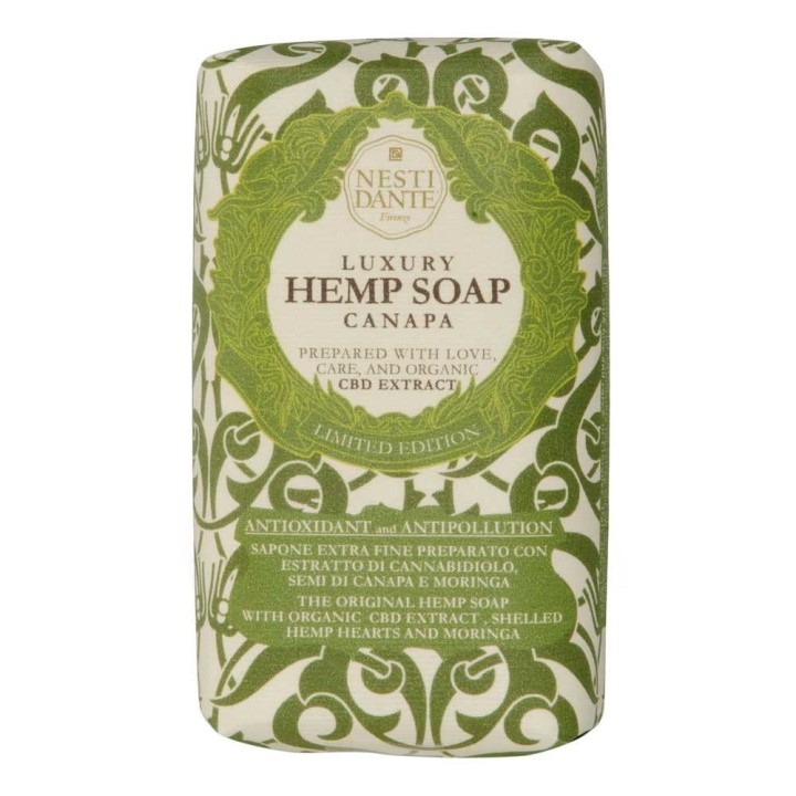 Nesti Dante, Luxury Hemp, Anti-Oxidant, Scented Soap Bar, 250 g - Teknashop Ltd