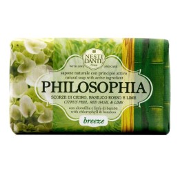 Nesti Dante, Philosophia Breeze, Cleansing & Refreshing, Scented Soap Bar, 250 g - Teknashop Ltd