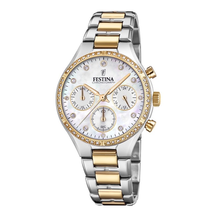 Festina Boyfriend F20402/1 Ladies Watch Chronograph - F20402/1 - Teknashop Ltd