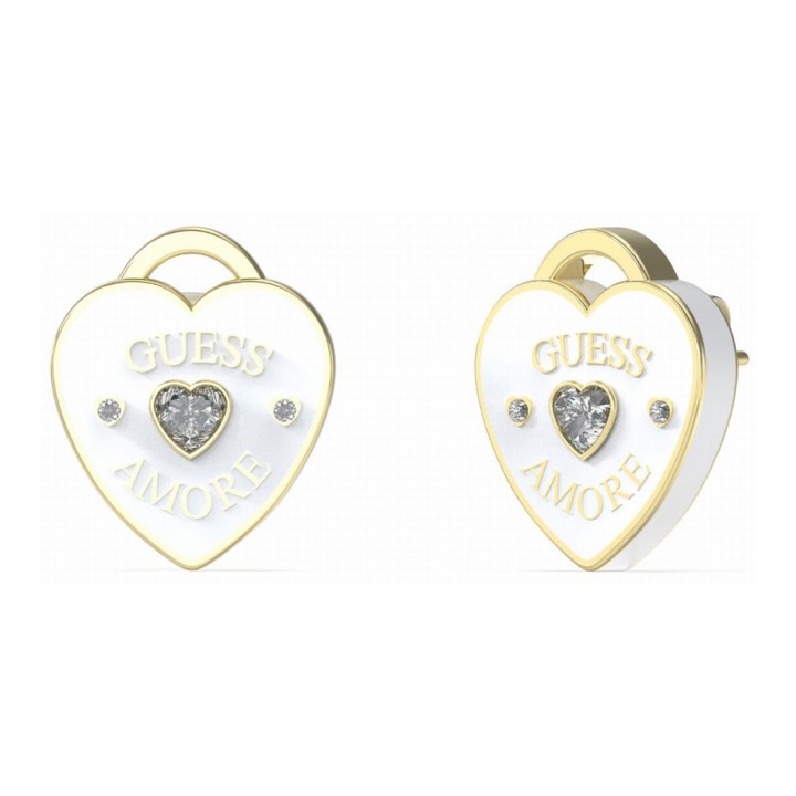 Guess Ladies Earrings JUBE05054JWYGWHTU - JUBE05054JWYGWHTU - Teknashop Ltd