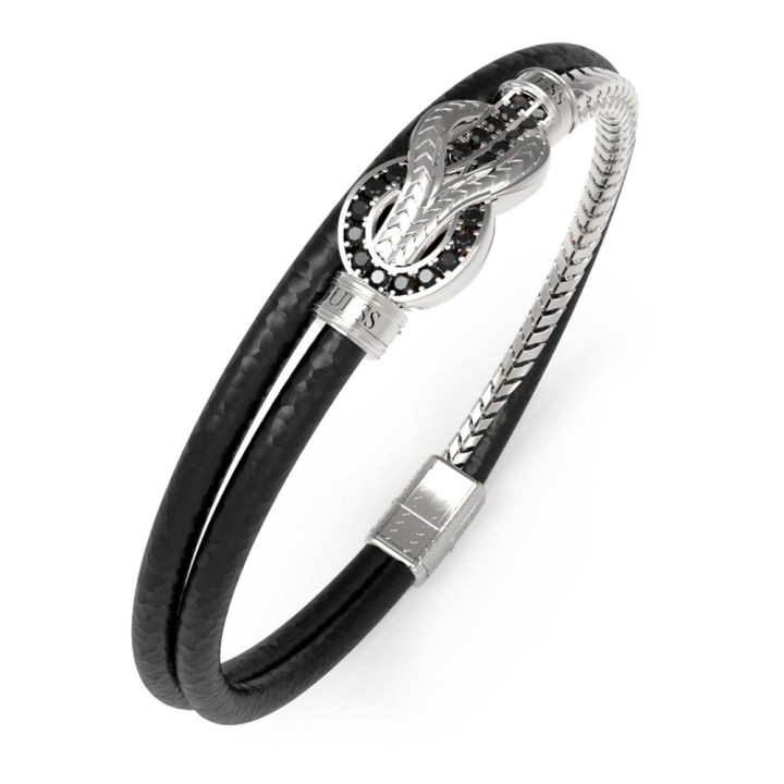 Guess Mens Bracelet JUMB05029JWSTBKL - JUMB05029JWSTBKL - Teknashop Ltd