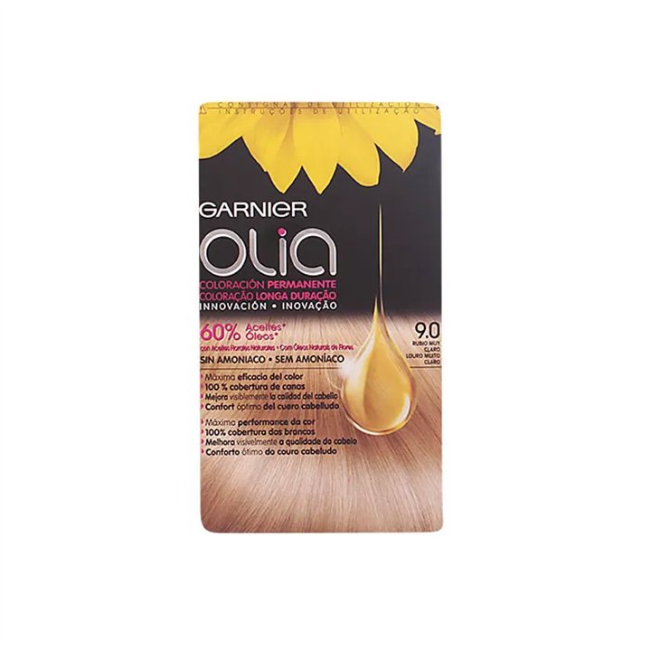 Garnier Olia Permanent Coloring 9,0 Very Light Blonde - unisex - Teknashop Ltd